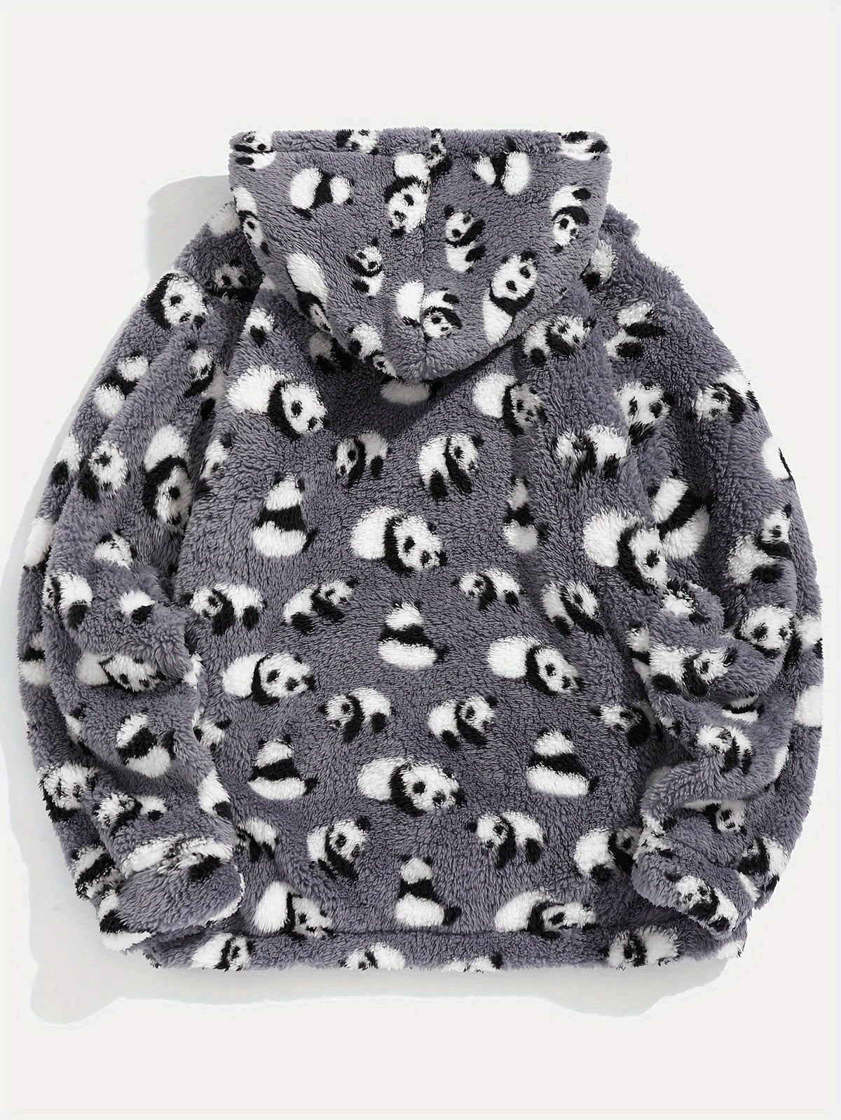 Men's Hooded Pullover Sweatshirt with Pattern Design for Daily Use