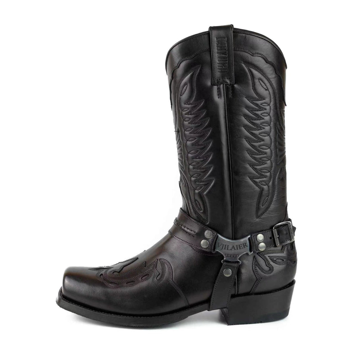 Women's Stylish Mid Calf Cowboy Boots for Daily Use Warm