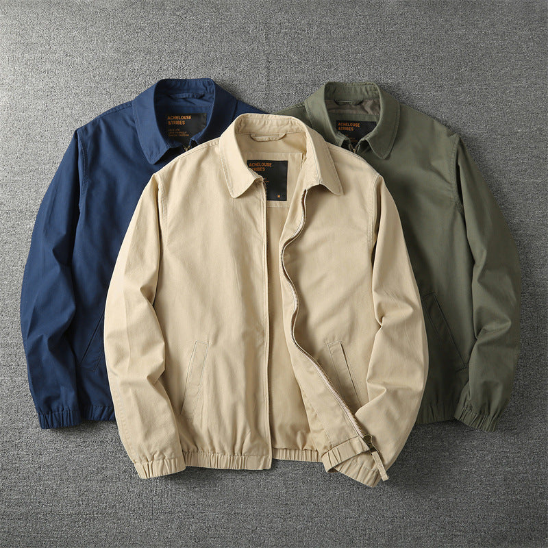 Men's Casual Lightweight Jacket for Fall and Winter Everyday Wear