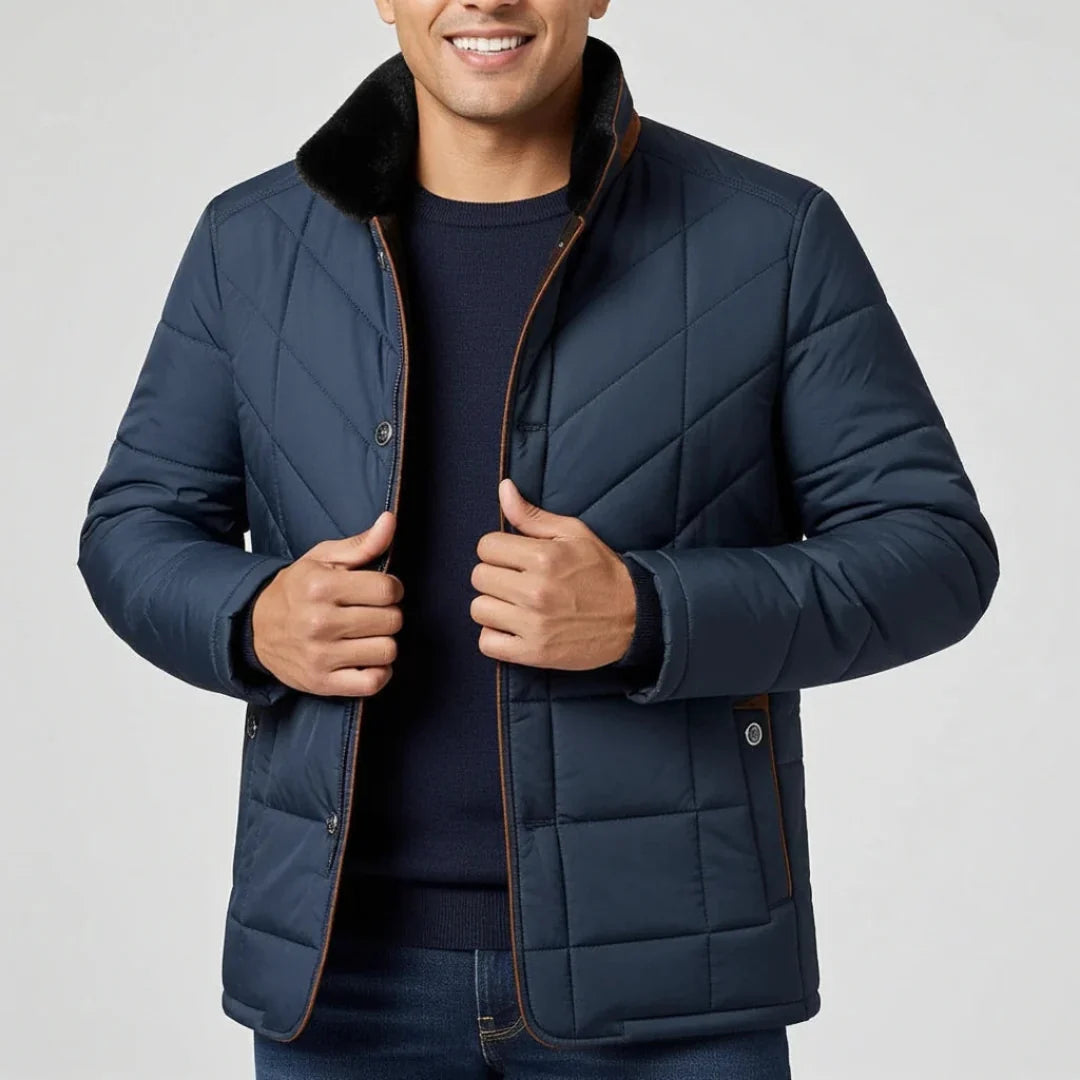 Men's Classic Heritage Insulated Jacket for Daily Use Warm