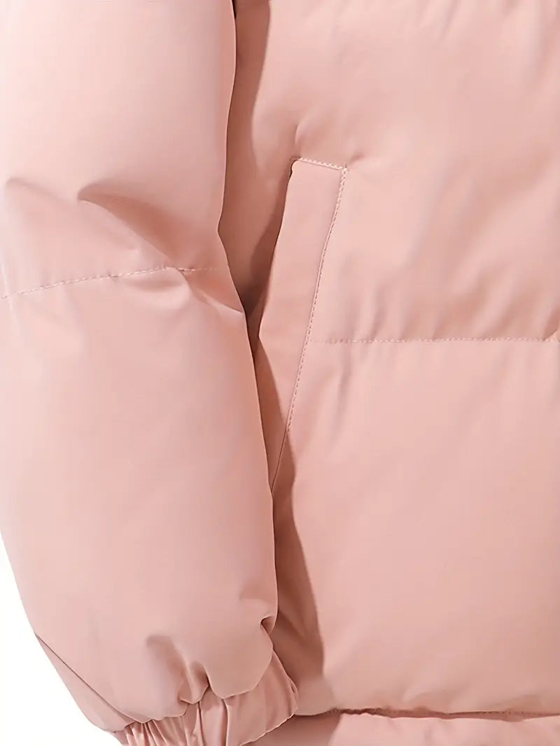 Men's Multi-Color Quilted Hooded Puffer Jacket for Fall and Winter