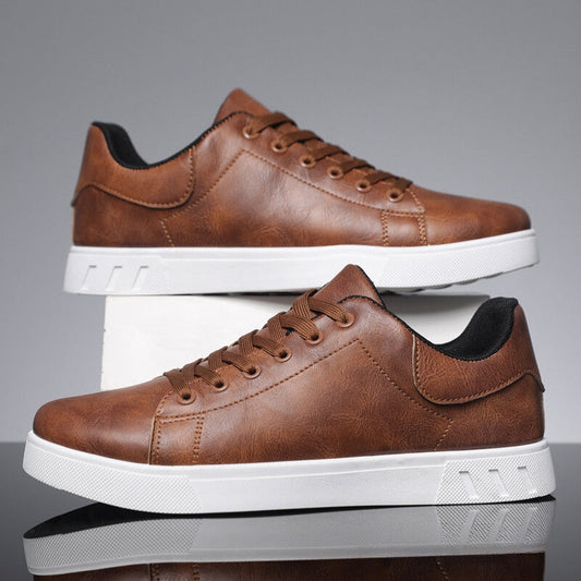 Men's Multi-Color Orthopedic Lace-Up Sneakers for Comfort and Support