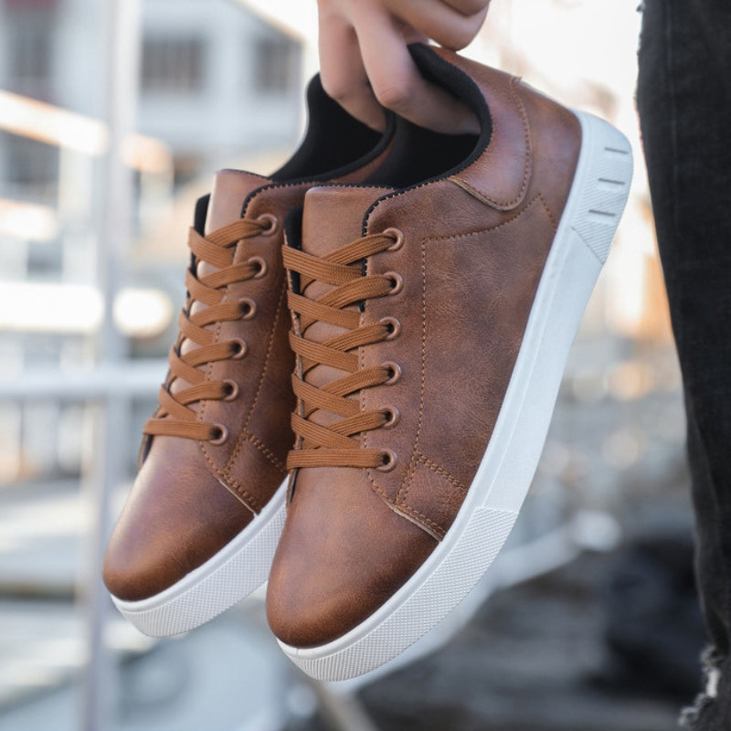 Men's Multi-Color Orthopedic Lace-Up Sneakers for Comfort and Support