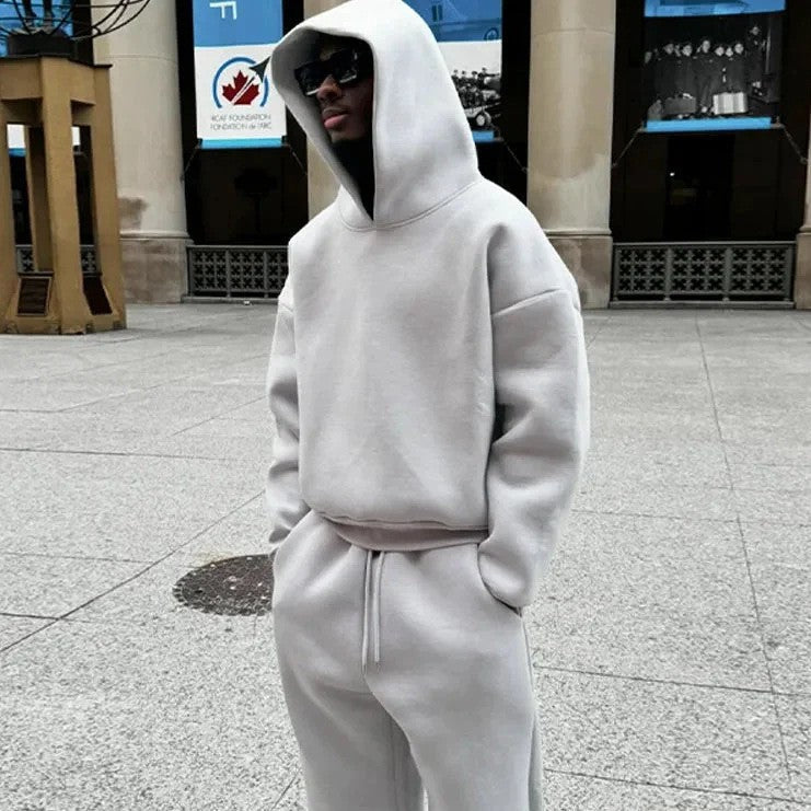 Men's Regular Fit Pullover Hoodie for Fall and Winter Everyday Wear
