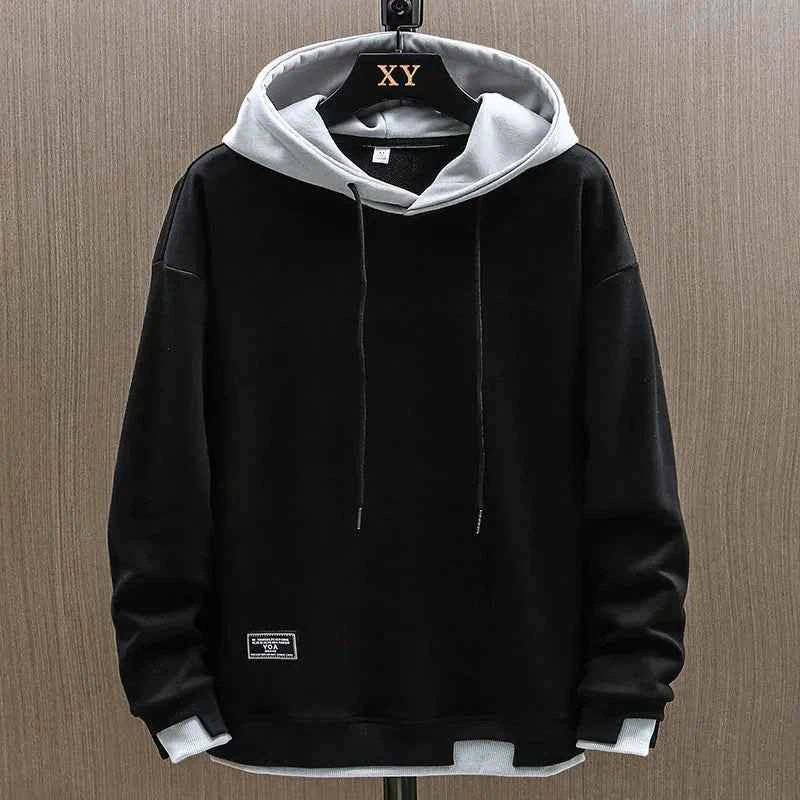 Men's Urban Style Premium Hoodie for Everyday Comfort for Daily Use Black
