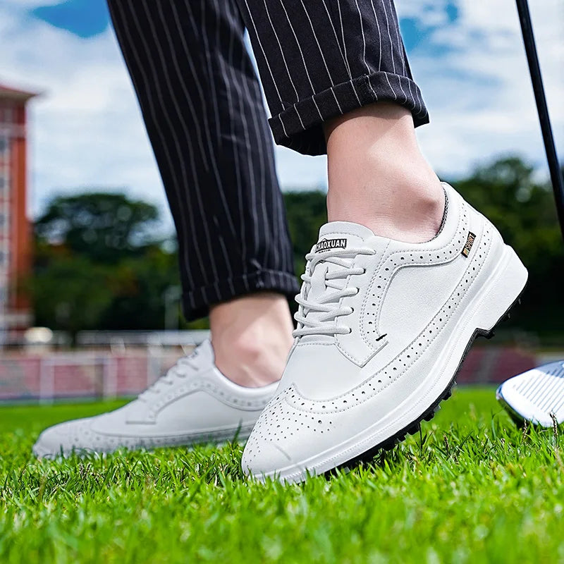 Men's Elegant Brogue Dress Footwear for Fall and Winter Everyday Wear