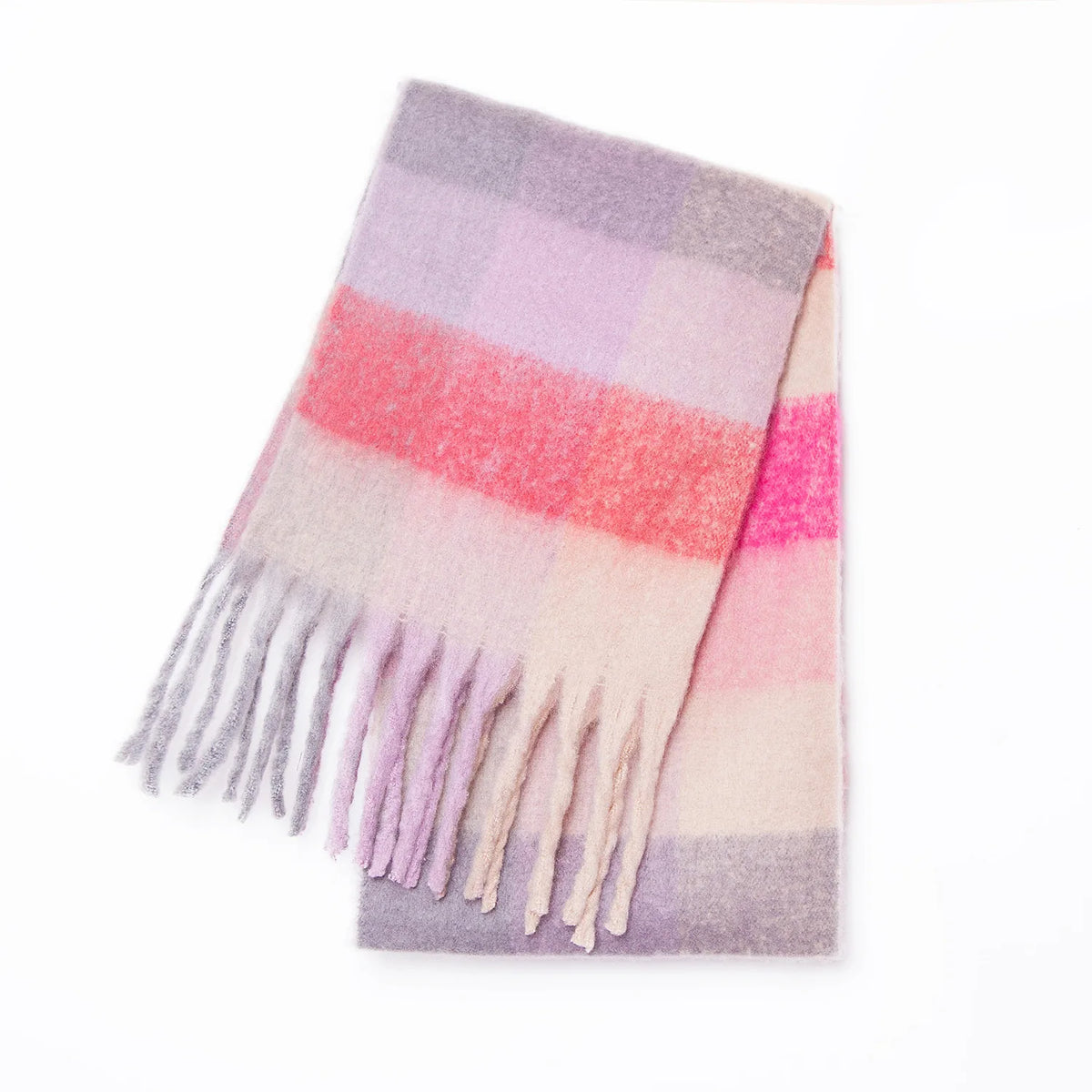 Women's Thick Warm Cashmere Scarf Shawl Wraps Pashmina Neckerchief WJ5673-3 38x230cm