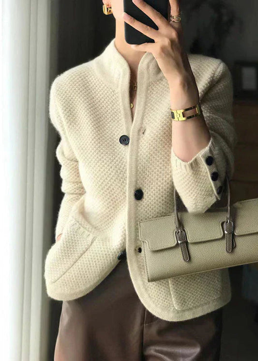 Women's Multi-Color Button-Front Long Sleeve Cardigan for Daily Use
