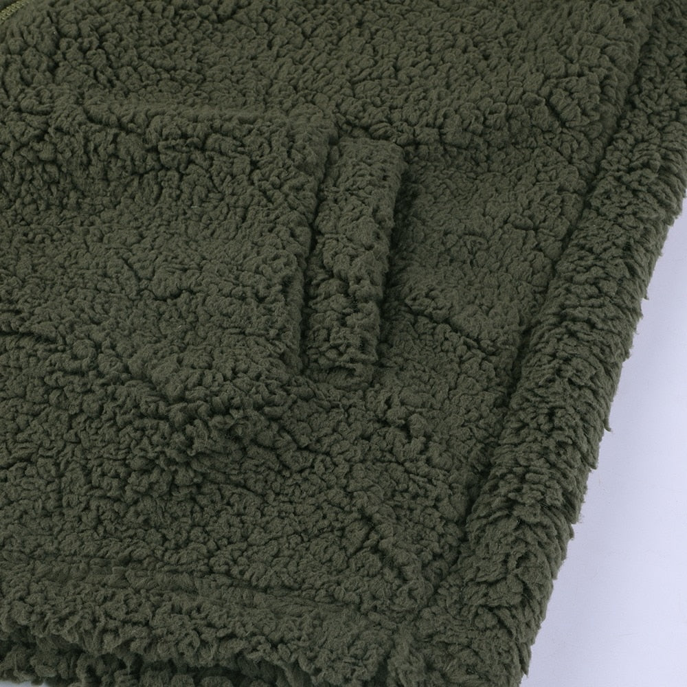 Women's Hooded Fleece Jacket for Comfort and Warmth for Daily Use