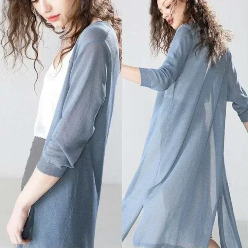 Women's Long Duster Cardigan for Fall and Winter Everyday Wear