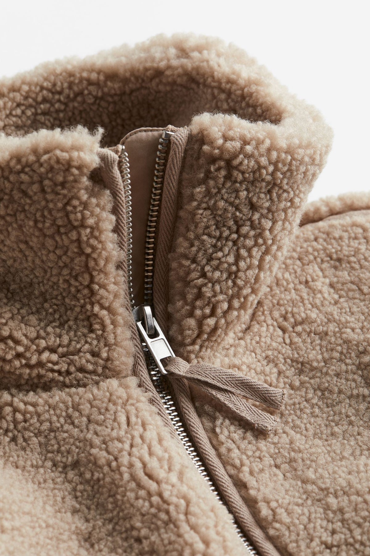 Women's Teddy Zip-Up Coat for Fall and Winter Everyday Wear
