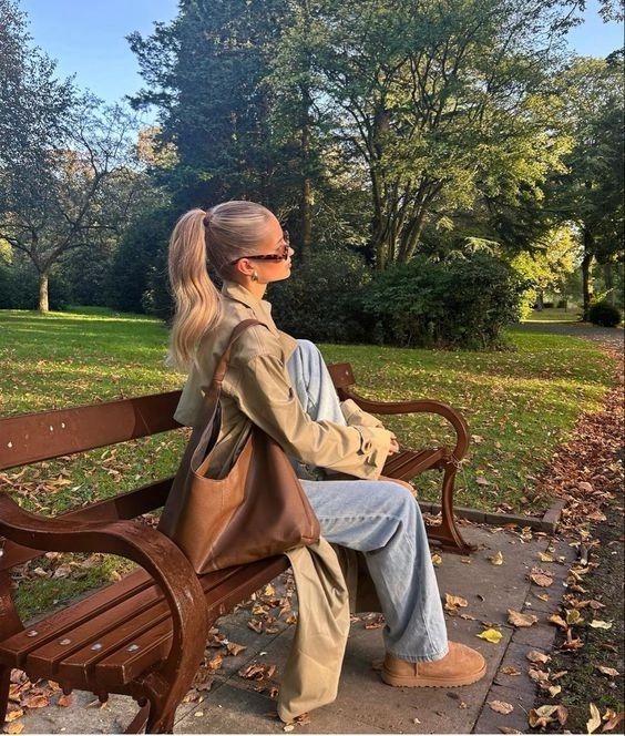 Women's Oversized Double-Breasted Trench Jacket for Daily Use