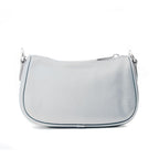 Beige Leather Shoulder Bag