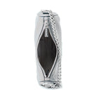 Beige Leather Shoulder Bag