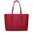 Red Leather Shoulder Bag