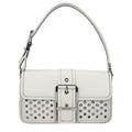 White Leather Shoulder Bag