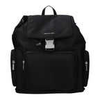 Black Fabric Backpack