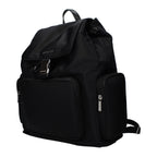 Black Fabric Backpack