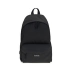 Black Polyamide Backpack