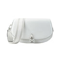 White Leather Shoulder Bag