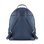 Blue Artificial Leather Backpack