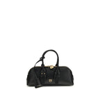 Black Calf Leather Bos Taurus Handbag
