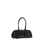 Black Calf Leather Bos Taurus Shoulder Bag