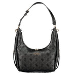 Black Polyurethane Women's Handbag