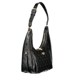 Black Polyurethane Women's Handbag