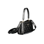 Black Polyurethane Women's Handbag