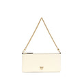 White Calf Leather Bos Taurus Shoulder Bag