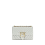 Gray Calf Leather Bos Taurus Shoulder Bag