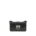 Black Leather Shoulder Bag