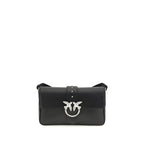Black Leather Shoulder Bag