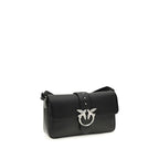 Black Leather Shoulder Bag