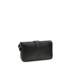 Black Leather Shoulder Bag