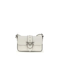 White Calf Leather Bos Taurus Shoulder Bag