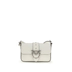 White Calf Leather Bos Taurus Shoulder Bag
