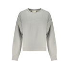 Calvin Klein Grigio Cotton Women Sweatshirt