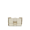 Beige Calf Leather Bos Taurus Shoulder Bag