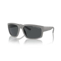 Gray Resin Sunglasses