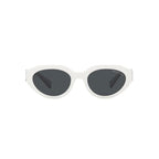 White Acetate Sunglasses