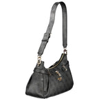 Nero Polyurethane Women Handbag