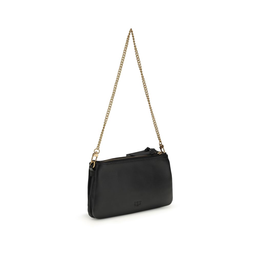 Black Calf Leather Bos Taurus Shoulder Bag