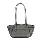 Black Polyurethane Women's Handbag