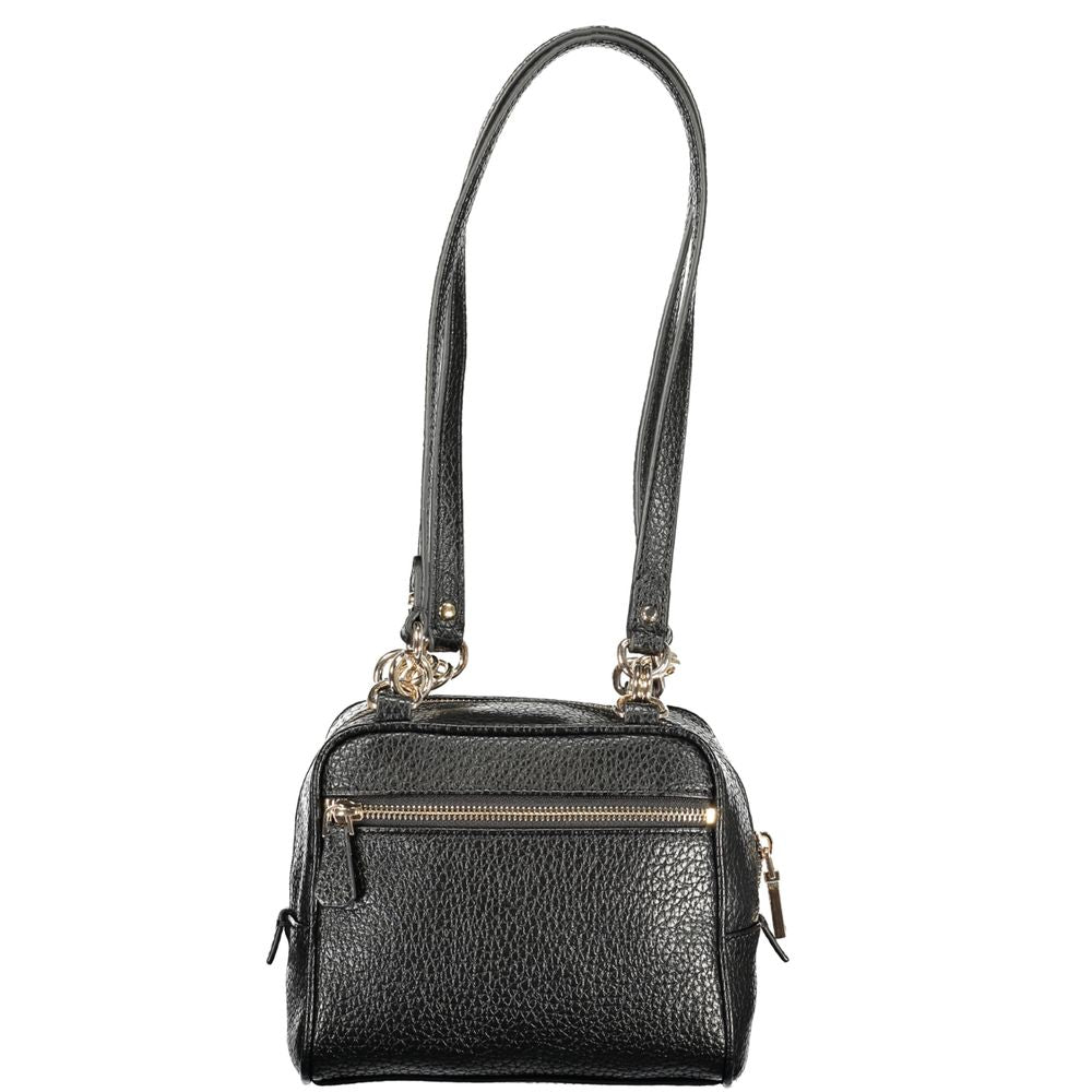 Nero Polyurethane Women Handbag