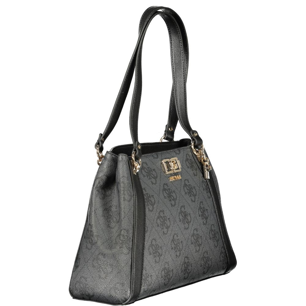 Nero Poliuretano Women Handbag