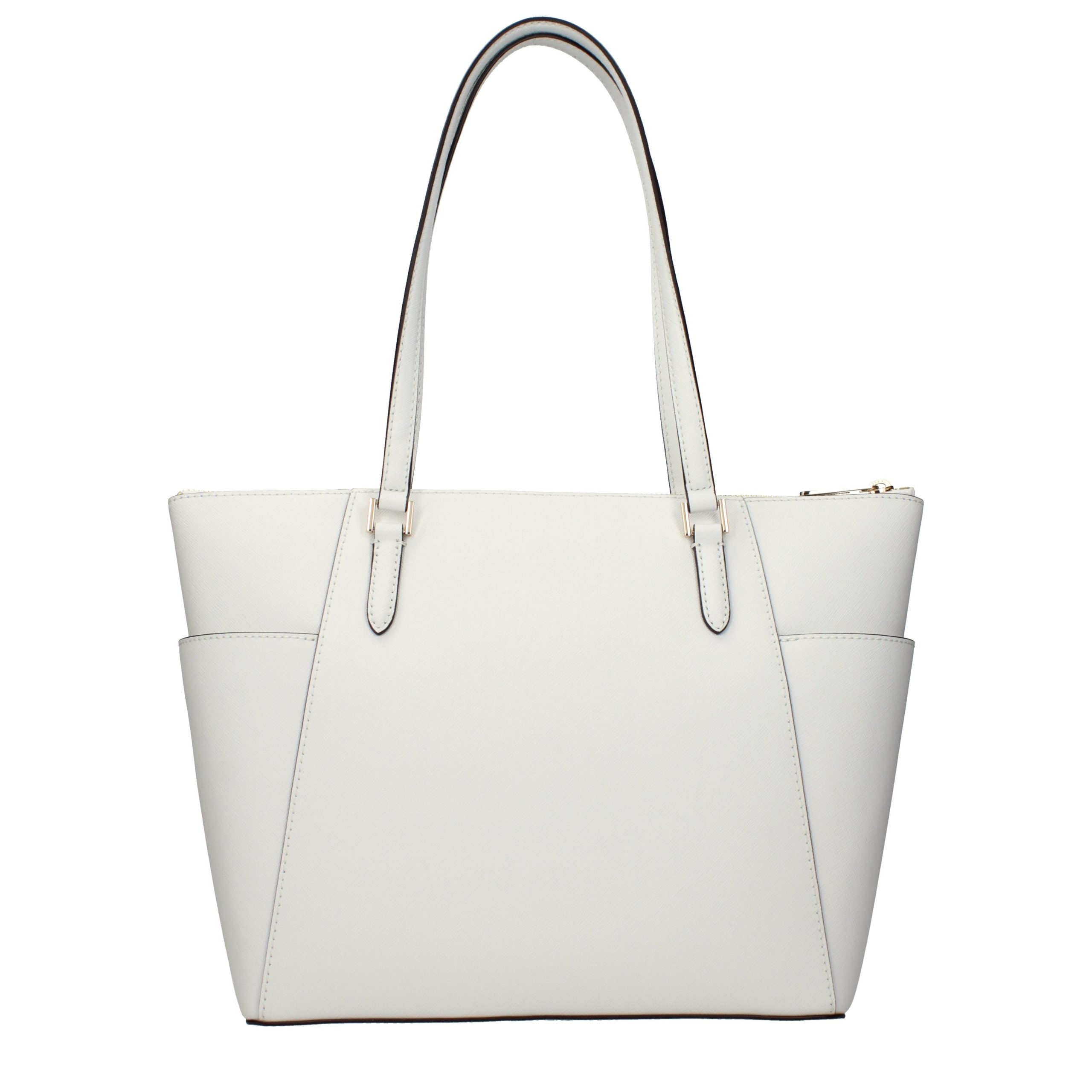 White Leather Shoulder Bag