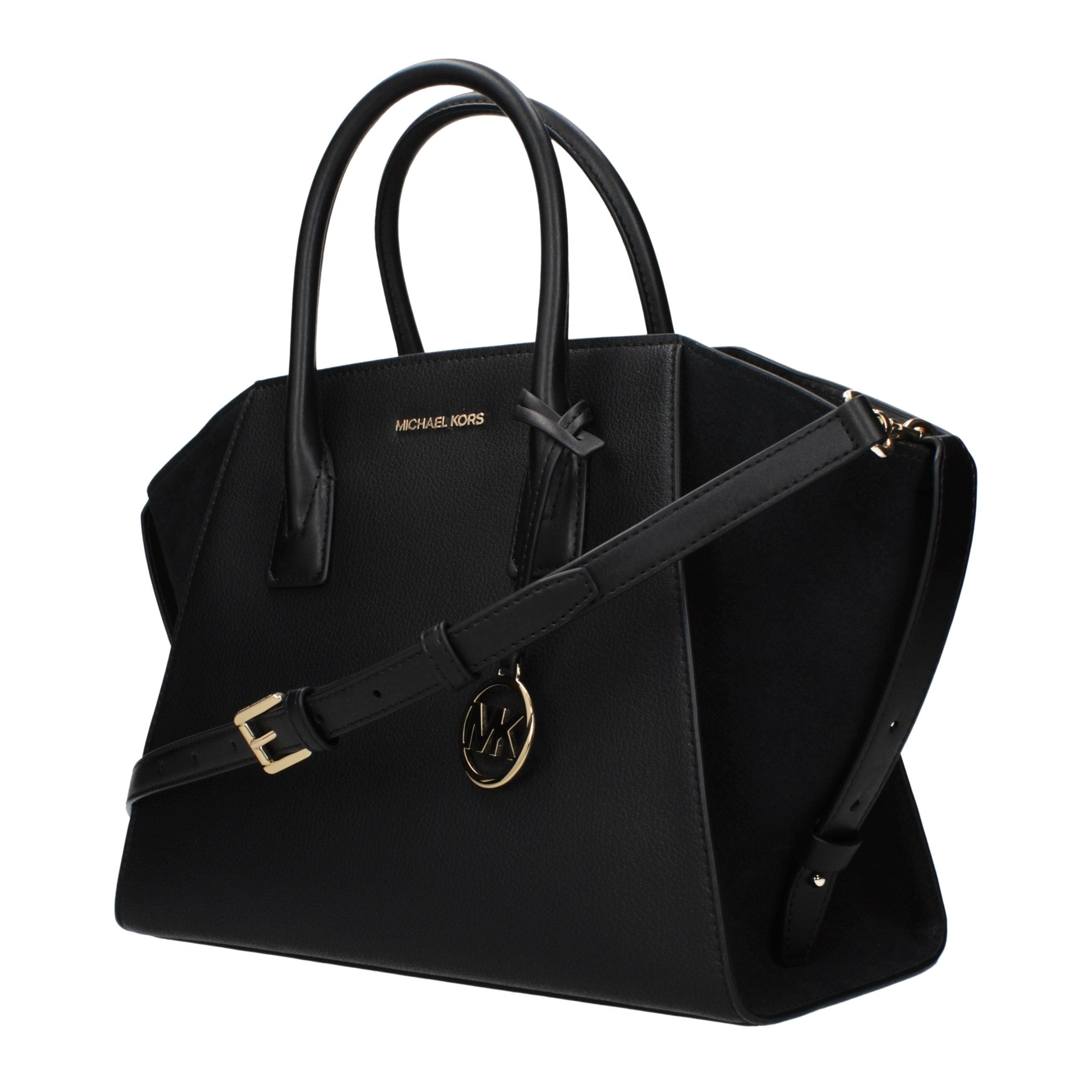 Black Leather Handbag