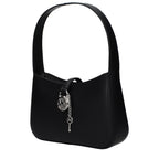 Black Leather Handbag